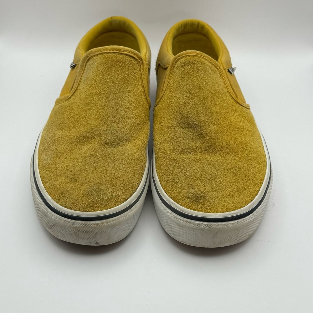 Mustard yellow suede Vans